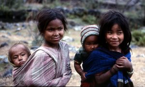 Two Nepalese Village Girls Two Nepalese Village Girl